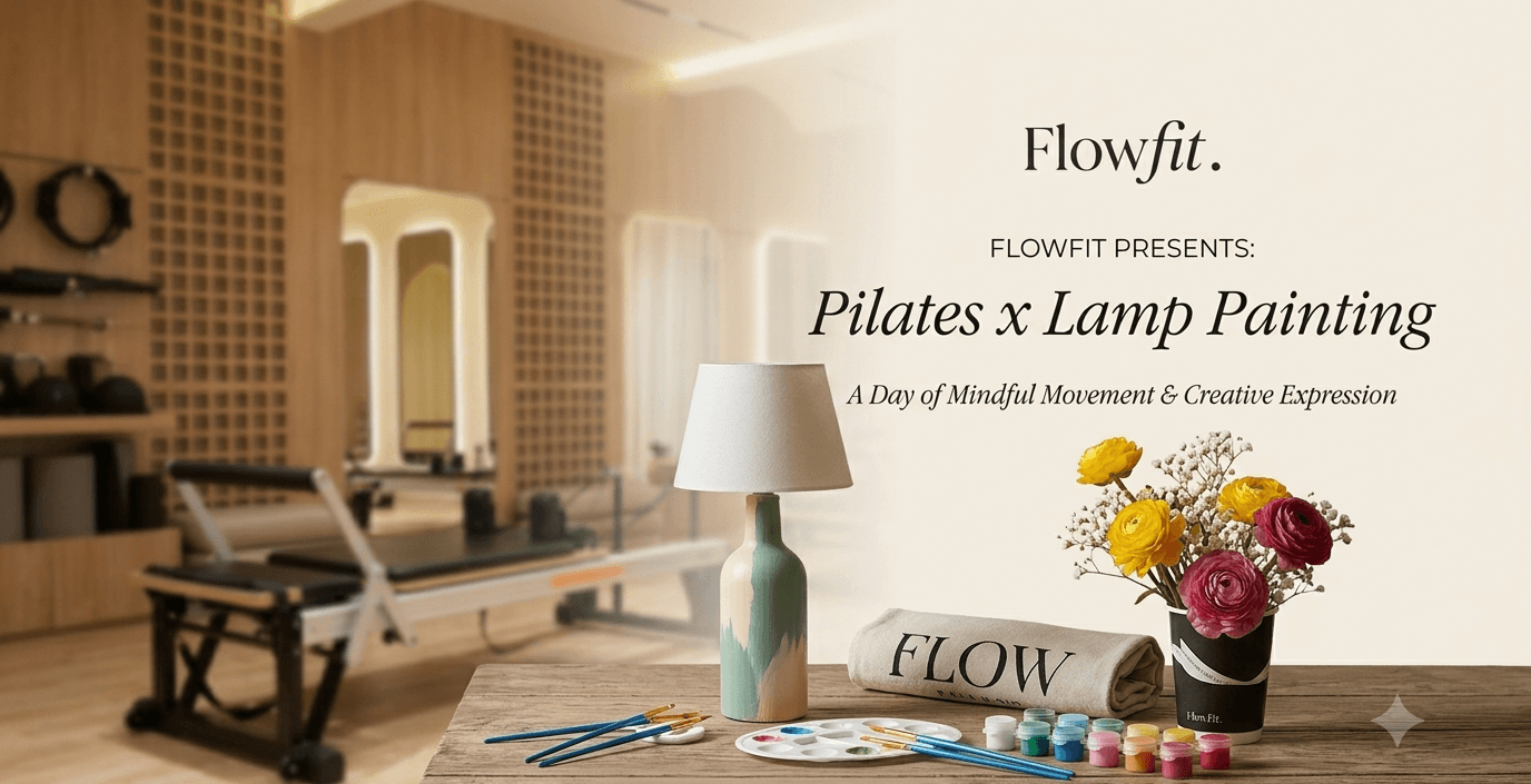 Reformer Pilates x Lamp Painting Workshop