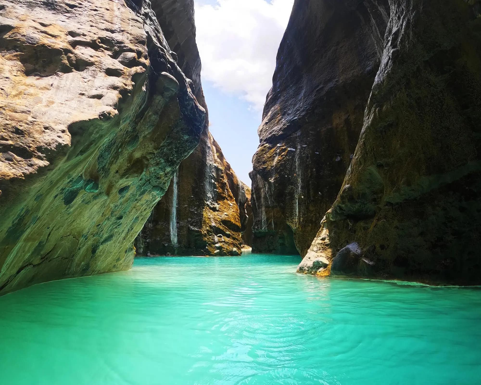 Blue Pools of Wadi Hoqain Half-Day Adventure