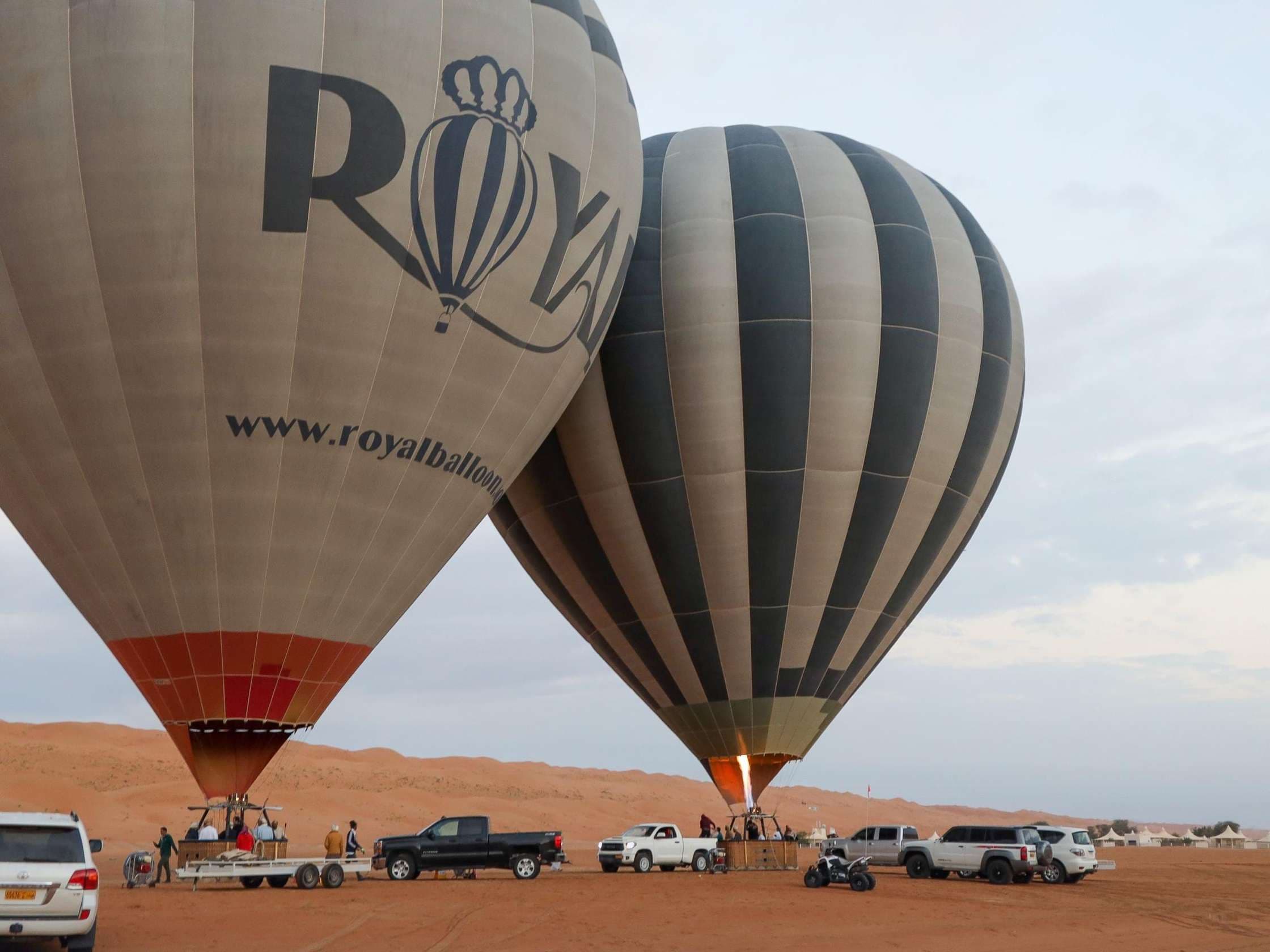 Hot Air Balloon Over Wahiba Sands – Sunrise Desert Adventure - 2