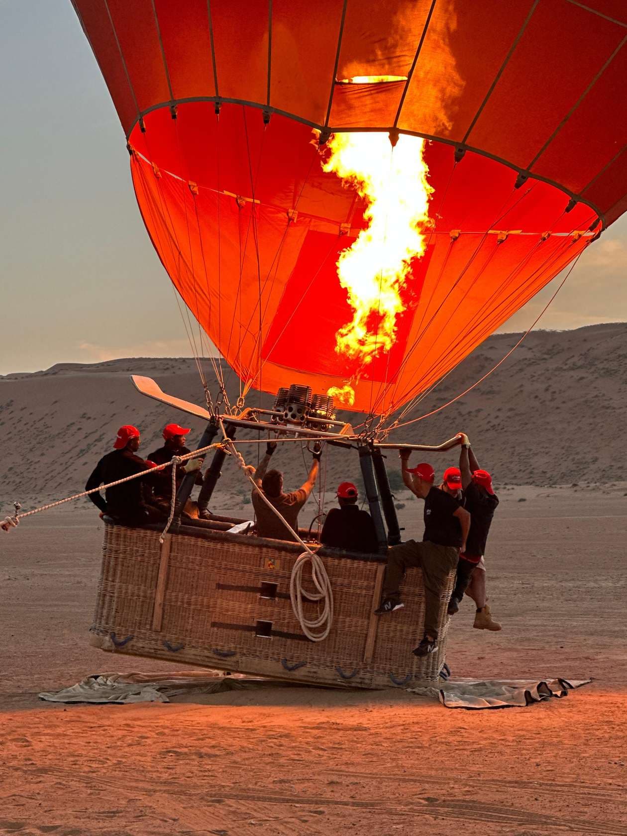 Hot Air Balloon Over Wahiba Sands – Sunrise Desert Adventure - 4