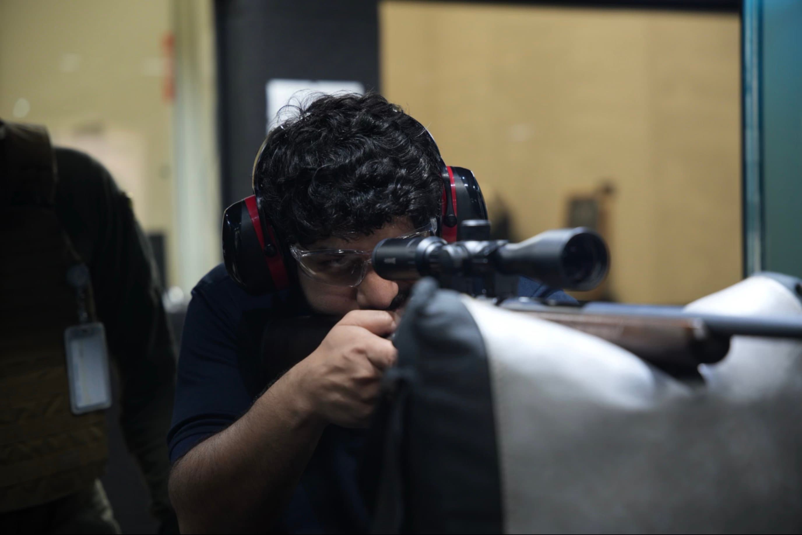 Sharpshooting Experience: .22LR Rifle at 100m Range