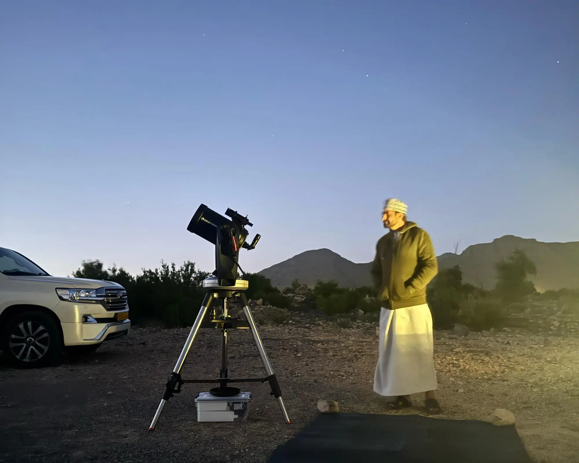 Stargazing Experience in Jabal Al Akhdar – Green Mountain Night Sky